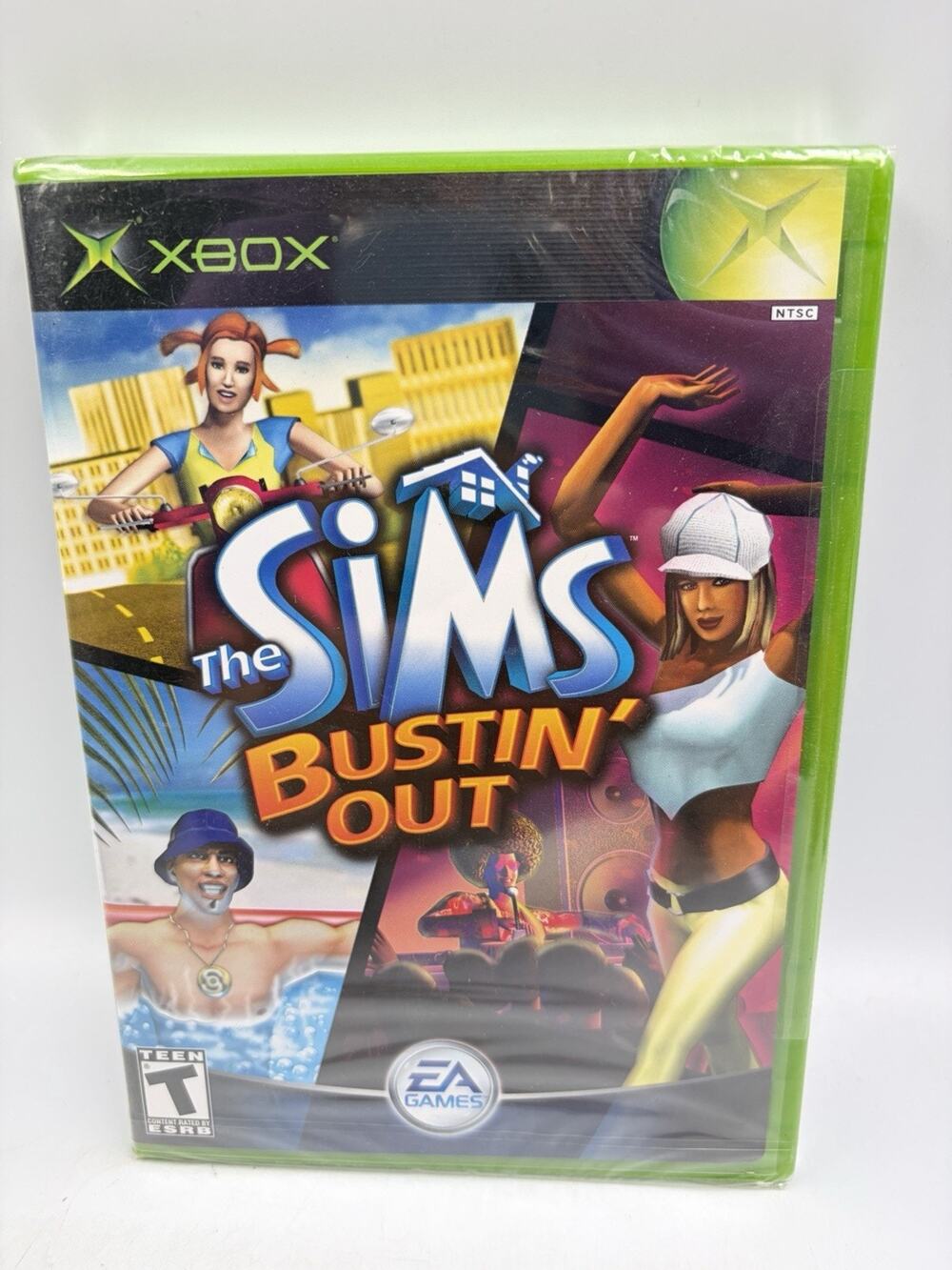 The Sims Bustin' Out (Microsoft Xbox, 2003) - NEW / SEALED